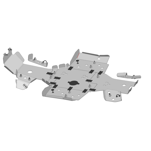 Aluminum skid plate CFORCE 400/450 500/520 S
