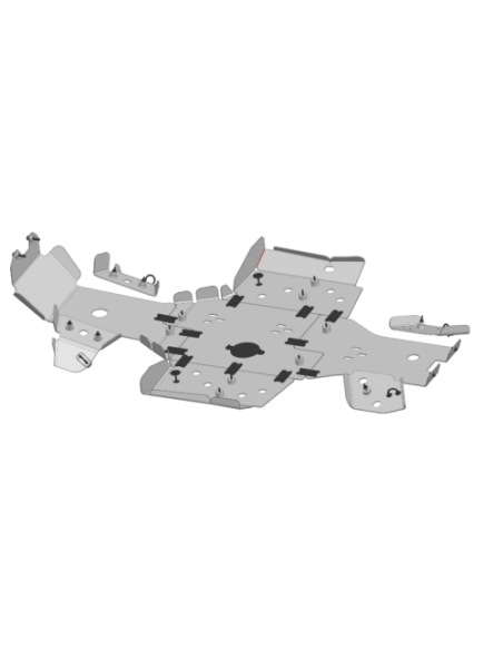 Aluminum skid plate CFORCE 400/450 500/520 S