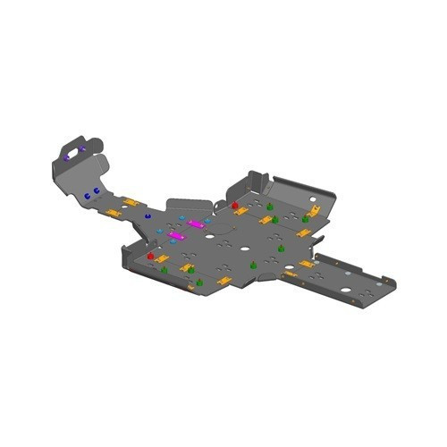 Plastic skid plate CFMOTO X8 / X10 2024+