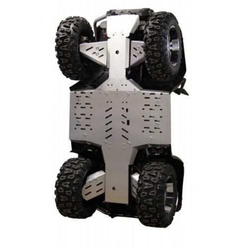 Skid plate aluminum full kit multipart CFMOTO X8