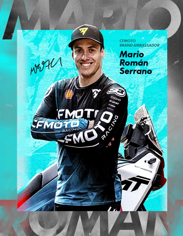 Mario Roman Serrano - Cfmoto ambasador
