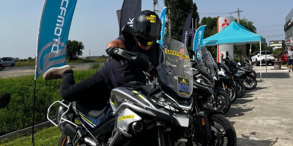 The CFMOTO Caravan brought excitement and adventure to a rainy weekend in Timișoara!