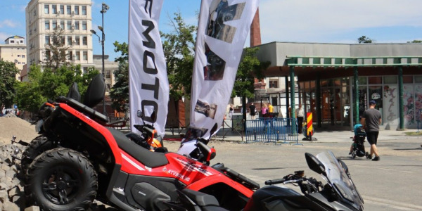 CFMOTO, Partner and Sponsor at the Motorcycle Mausoleums Road Event in Odobești